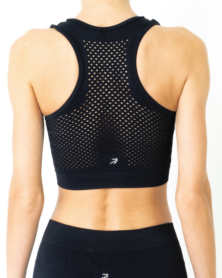 Milano Seamless Set - Leggings & Sports Bra - Black