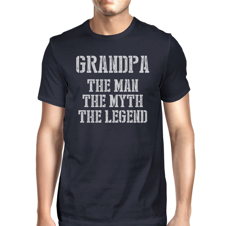 Legend Grandpa Mens Special Tee Shirt for Grandpa Fathers Day Gift