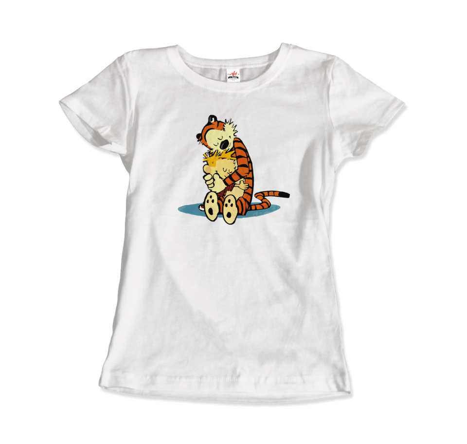 Calvin and Hobbes Hugging T-Shirt