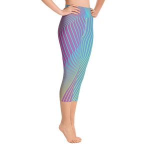 Women's Active Comfort Sport Navagio Capri Leggings