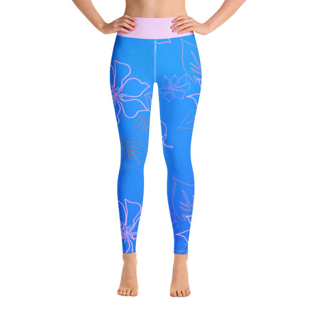 Women's Active Comfort Sport Aloha Full Length Leggings