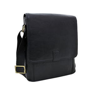 Hidesign Aiden Medium Leather Messenger Cross Body Bag