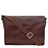Hidesign Fred Leather Business Laptop Messenger Cross Body Bag