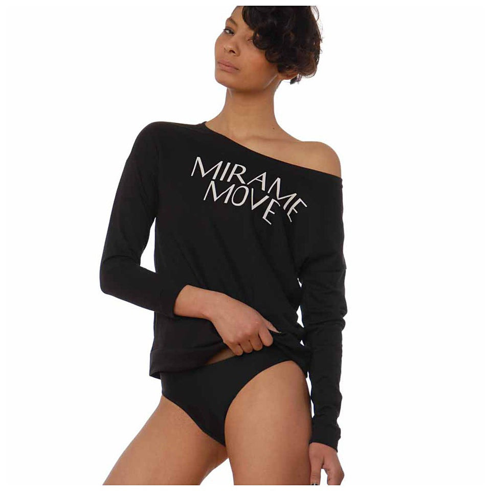 Off Shoulder Sweatshirt