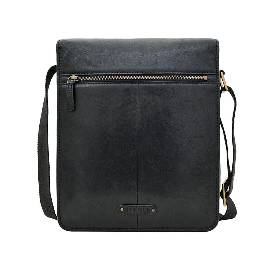 Hidesign Aiden Medium Leather Messenger Cross Body Bag