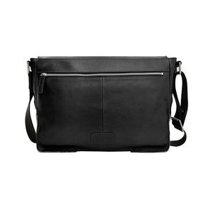 Hidesign Fred Leather Business Laptop Messenger Cross Body Bag
