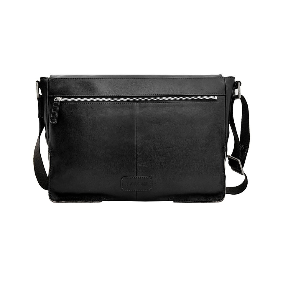 Hidesign Fred Leather Business Laptop Messenger Cross Body Bag