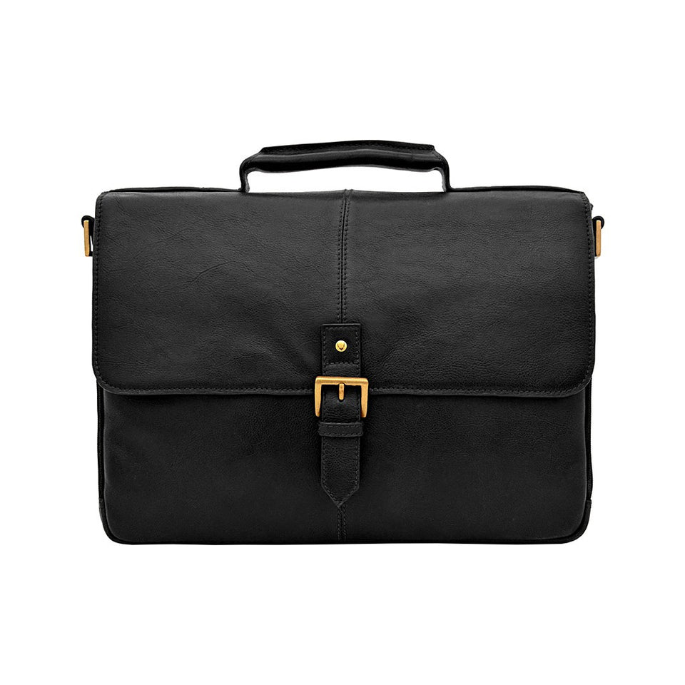 Hidesign Charles Leather 15" Laptop Compatible Briefcase Work Bag