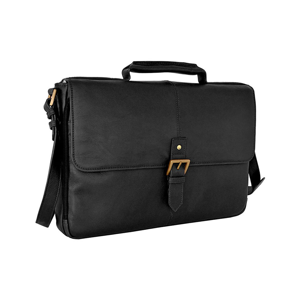 Hidesign Charles Leather 15" Laptop Compatible Briefcase Work Bag