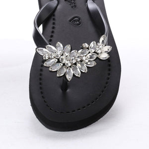 Manhattan (Crystal) - Women's Flat Sandal