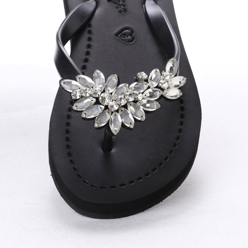 Manhattan (Crystal) - Women's Flat Sandal