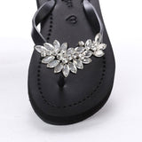 Manhattan (Crystal) - Women's Flat Sandal