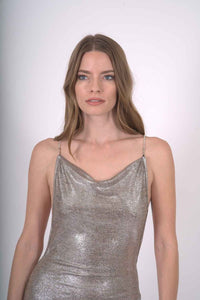Gloaming Shiny Mini Dress