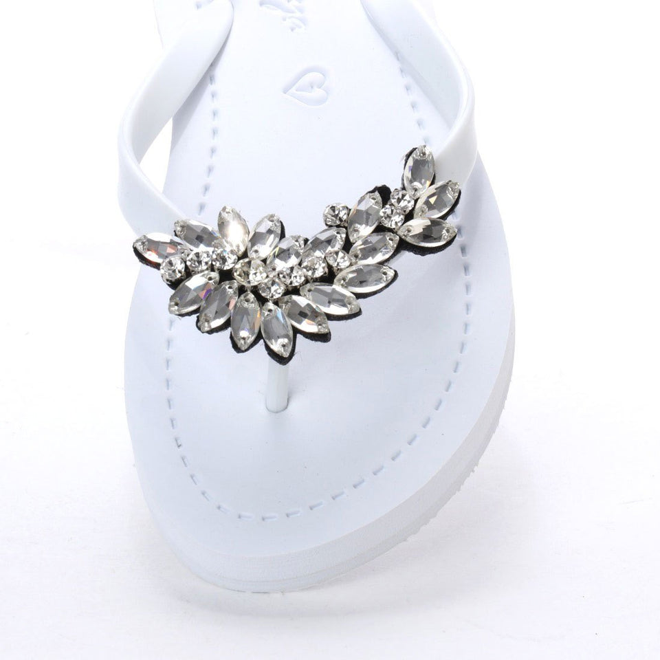Manhattan (Crystal) - Women's Flat Sandal