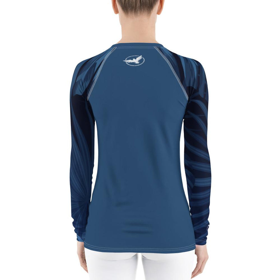 Women's Palm Sleeve Performance Rash Guard UPF 40+