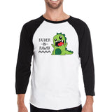 Father-In-Rawr Baseball Raglan Shirt Fathers Day Gifts for in Laws