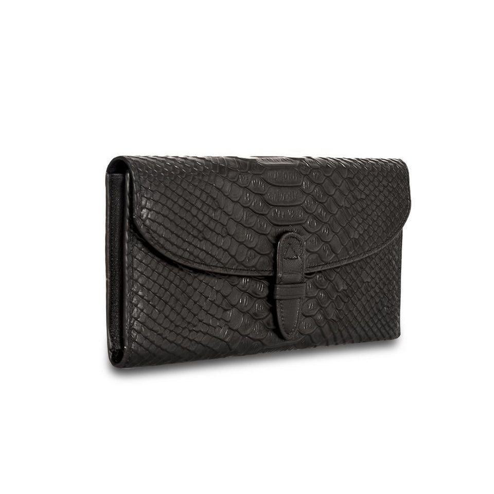 Wealthy Leather Wallet -Black