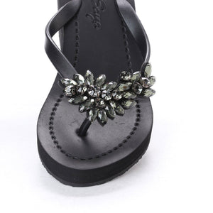 Manhattan (Black) - Women's High Wedge