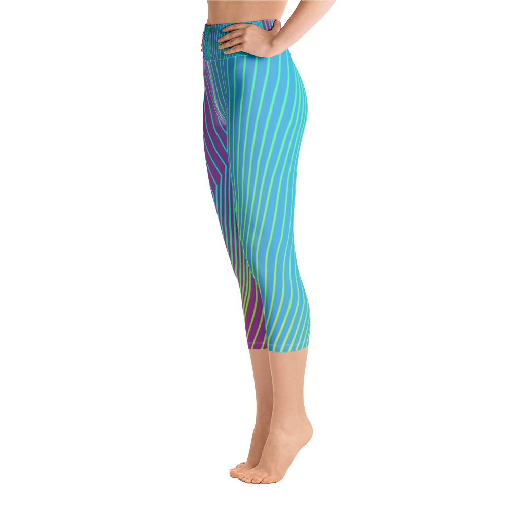 Women's Active Comfort Sport Navagio Capri Leggings