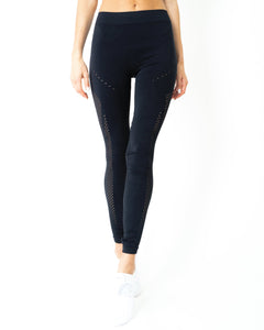 Milano Seamless Set - Leggings & Sports Bra - Black