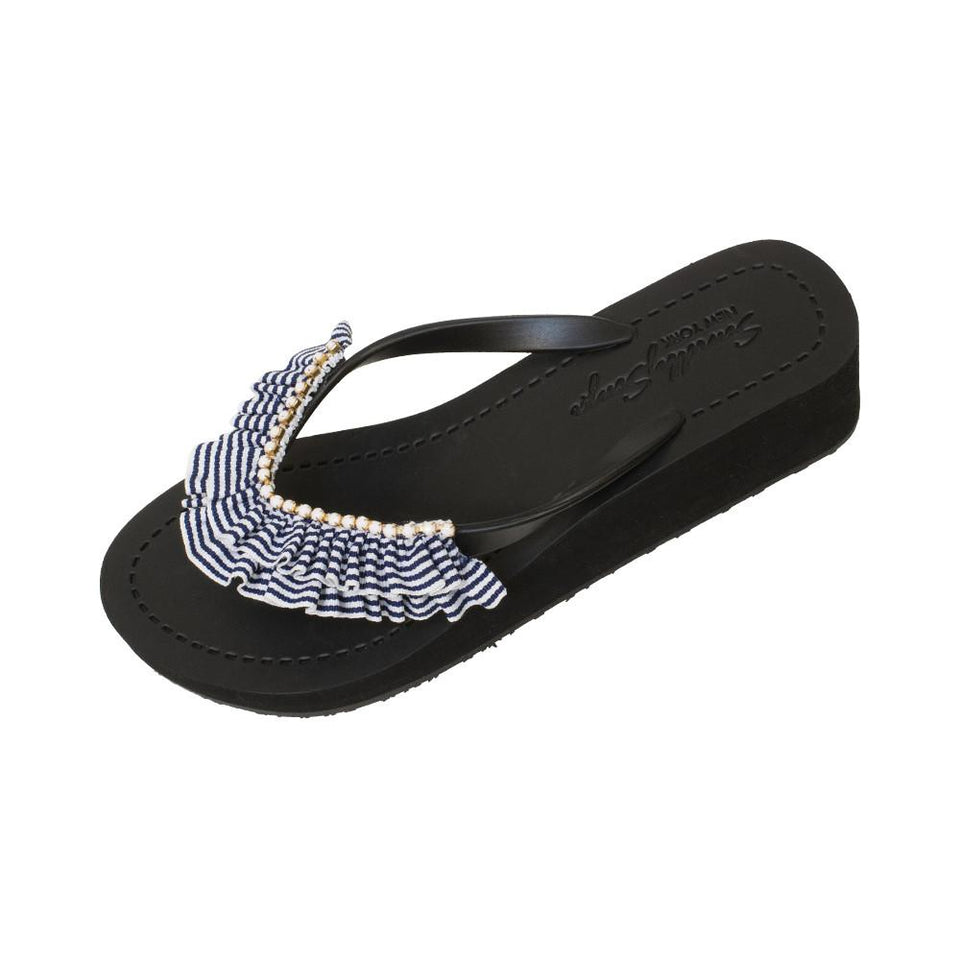 Rockaway (Stripe) - Women's Mid Wedge