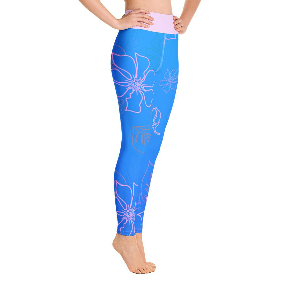 Women's Active Comfort Sport Aloha Full Length Leggings