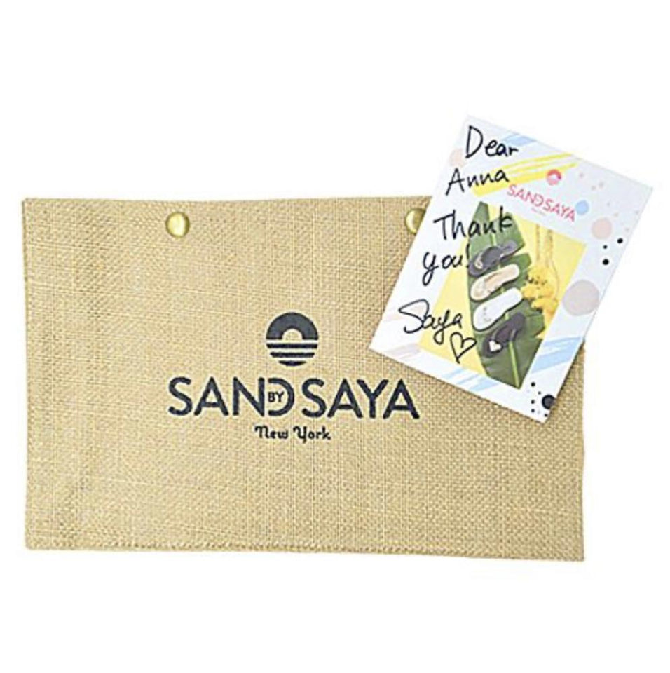 Gold Palm Tree - Women's Flat Sandal
