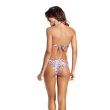 MAR RIO Floral Bandeau Brazilian Bikini - Aurora