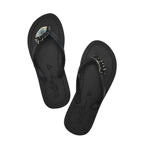 Eyes - Women's Flat Sandal