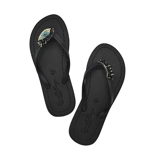 Eyes - Women's Flat Sandal