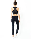 Milano Seamless Set - Leggings & Sports Bra - Black