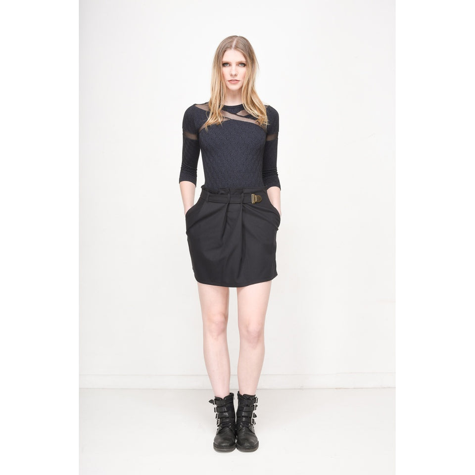 Paperbag skirt