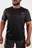 Burk Short Sleeve Shirt - Black With White Logo
