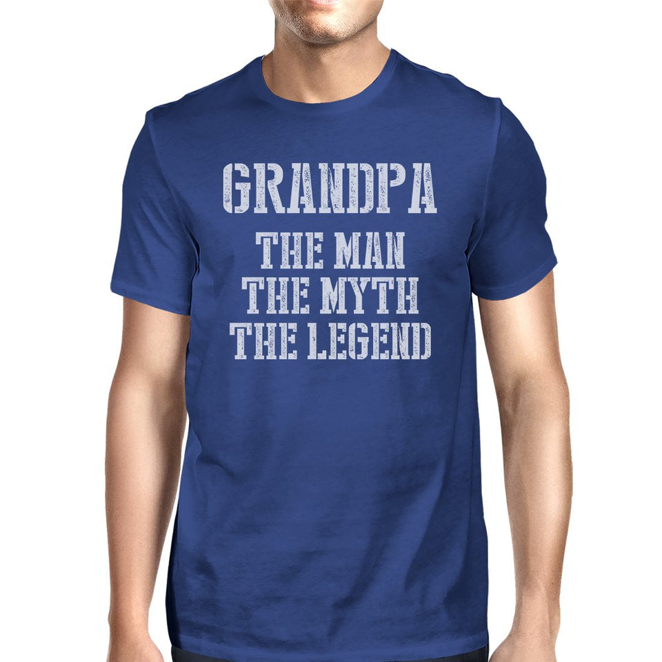 Legend Grandpa Mens Special Tee Shirt for Grandpa Fathers Day Gift