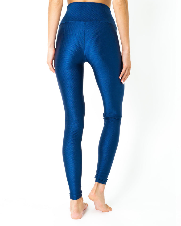 Nova Glam Body Sculpting Leggings - Navy Blue
