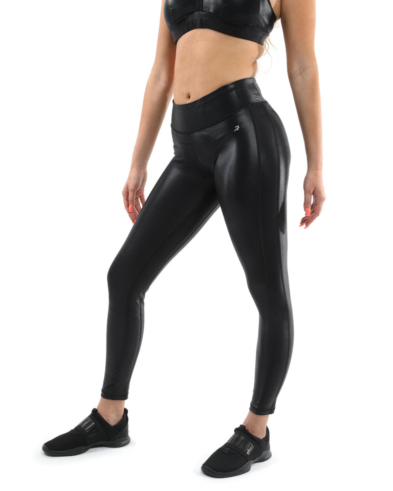 Cortina Activewear Set - Leggings & Sports Bra - Black