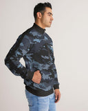 Men's Coast Camo Track Jacket W/Striped-Sleeve