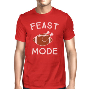 Feast Mode Mens Red Shirt