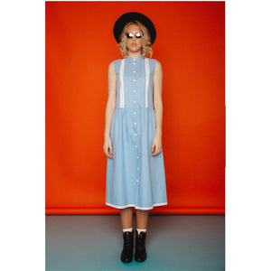 Cotton midi dress