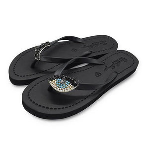 Eyes - Women's Flat Sandal