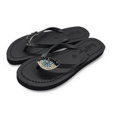 Eyes - Women's Flat Sandal