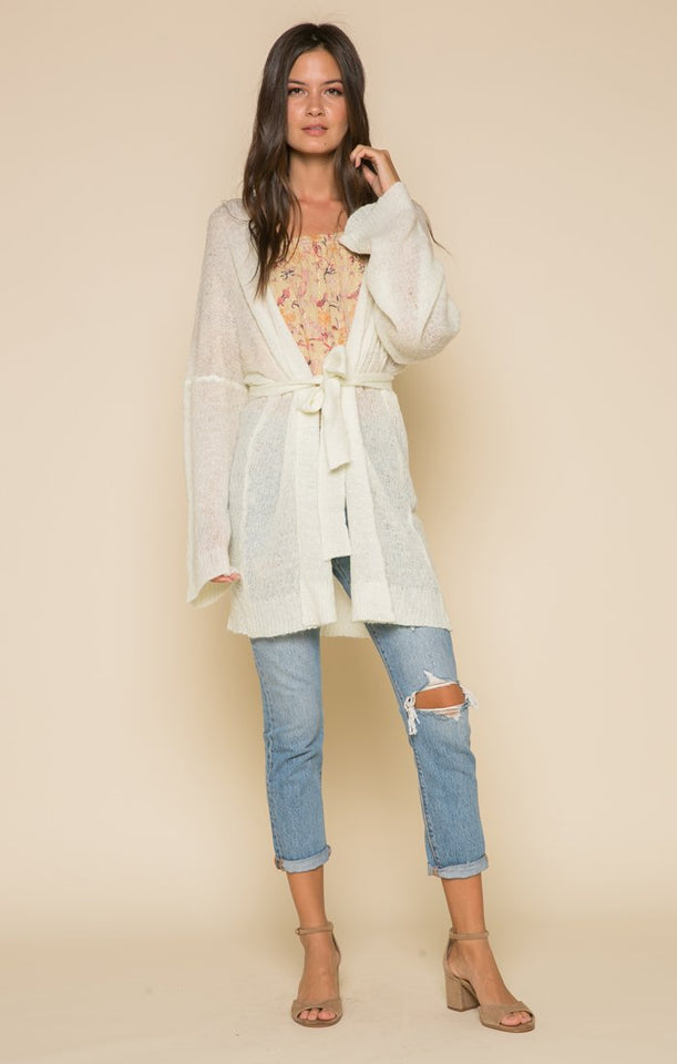 Tia Belted Sweater
