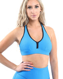 Positano Activewear Set - Leggings & Sports Bra - Aqua