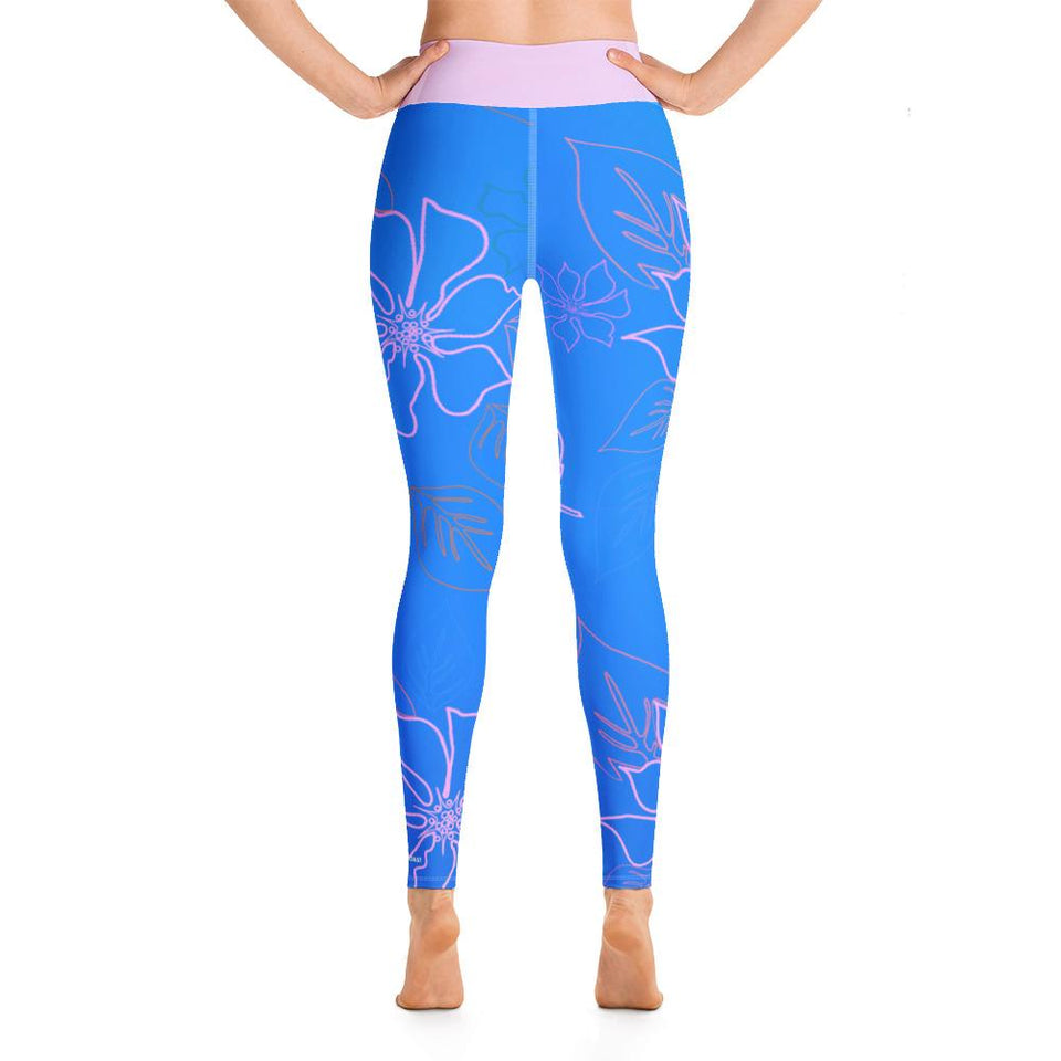 Women's Active Comfort Sport Aloha Full Length Leggings