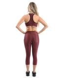 Verona Activewear Sports Bra - Maroon