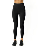 High Waisted Yoga Leggings - Black