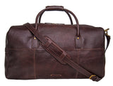 Hidesign Charles Leather Cabin Travel Duffle Weekend Bag