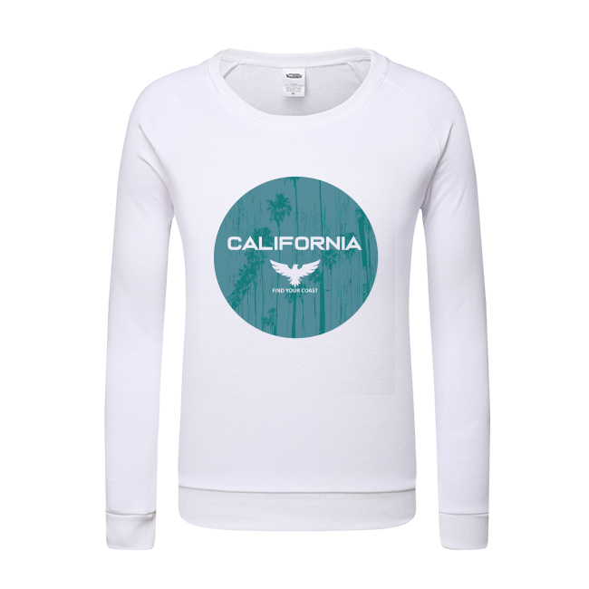 Women's Cotton Club California Long Sleeve Sweatshirt