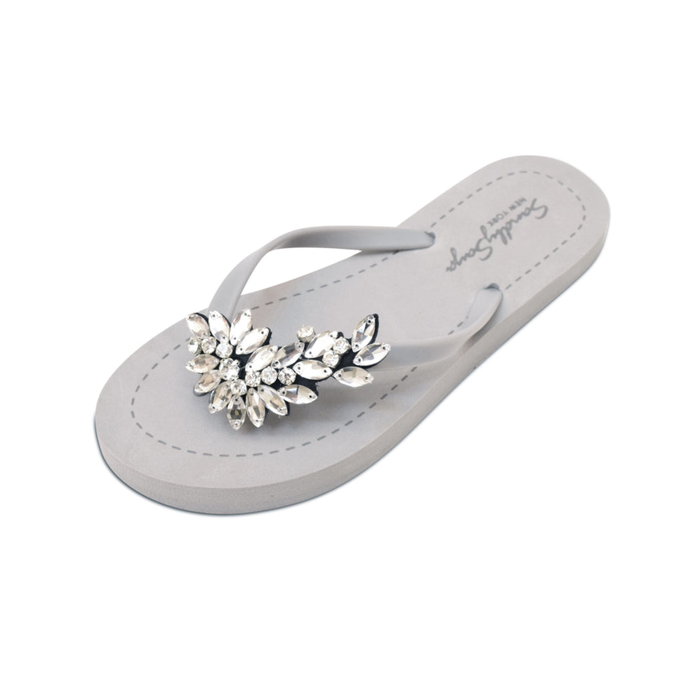 Manhattan (Crystal) - Women's Flat Sandal