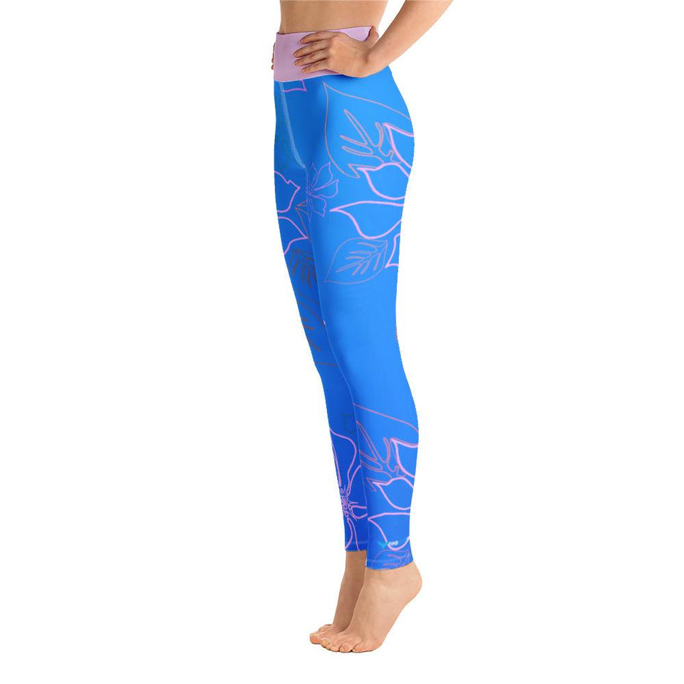 Women's Active Comfort Sport Aloha Full Length Leggings
